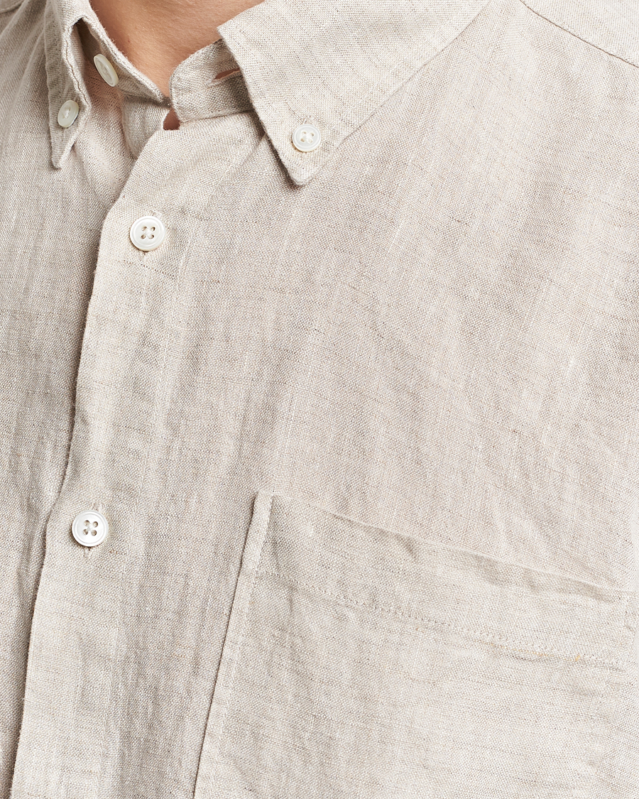Homme | Chemises | NN07 | Arne Linen Shirt Oat