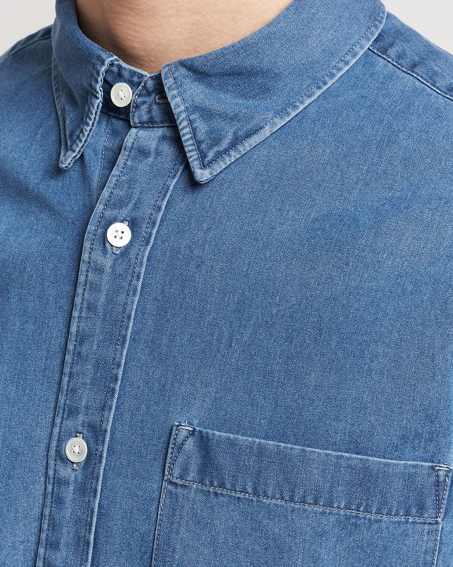 Homme | Chemises | NN07 | Cohen Denim Shirt Light Indigo