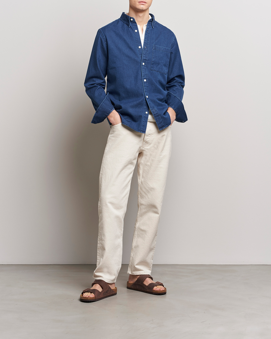Homme | Chemises | NN07 | Cohen Denim Shirt Blue