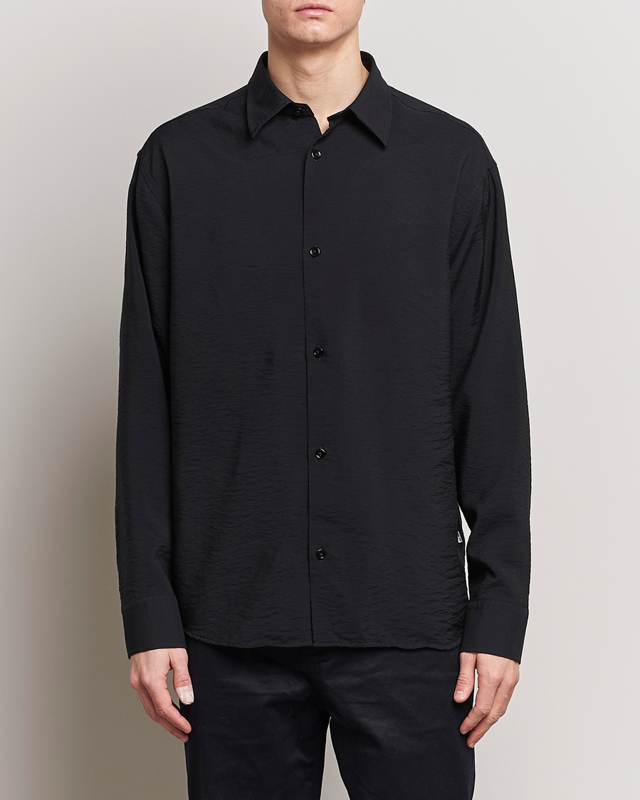 Homme | Casual | NN07 | Freddy Structured Shirt Black