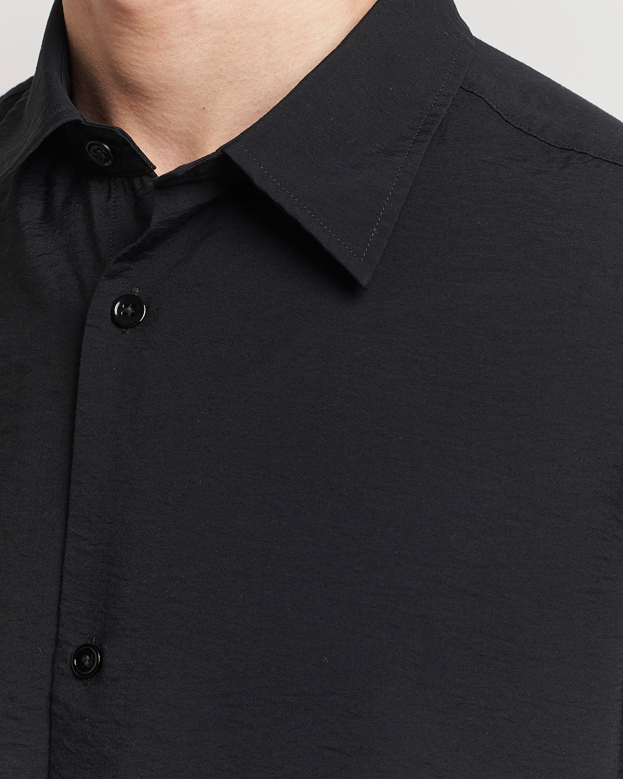 Homme | Chemises | NN07 | Freddy Structured Shirt Black
