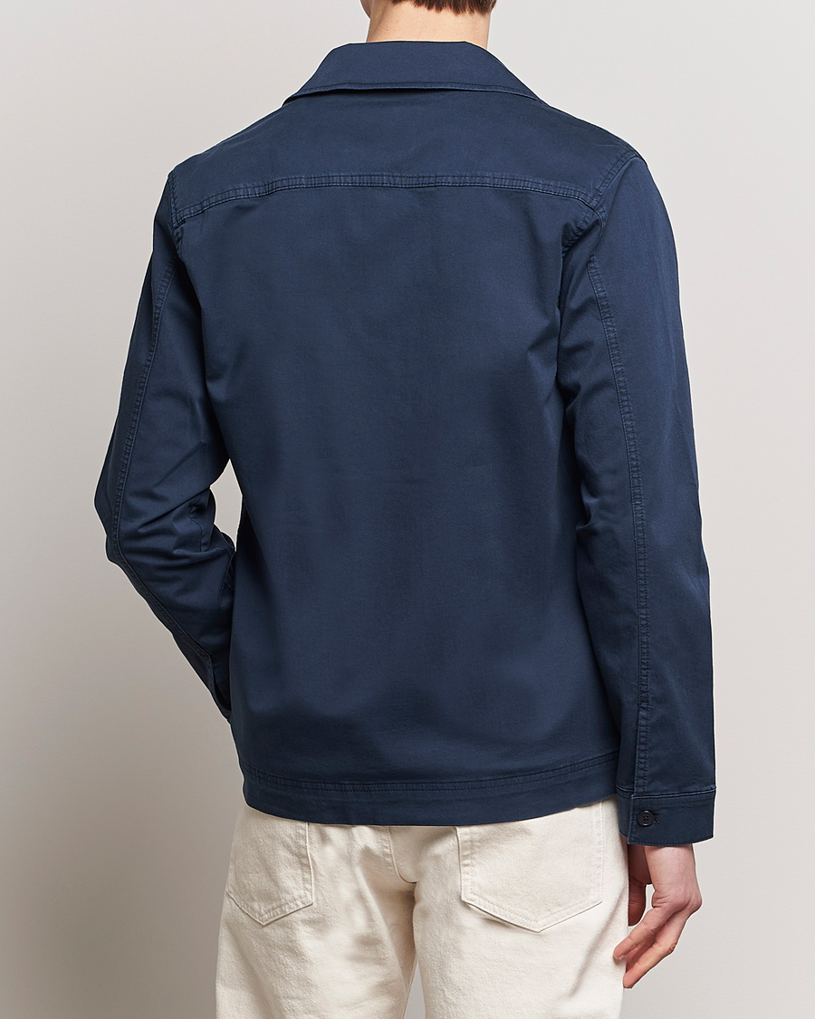 Homme | Chemises | NN07 | Olav Overshirt Navy Blue