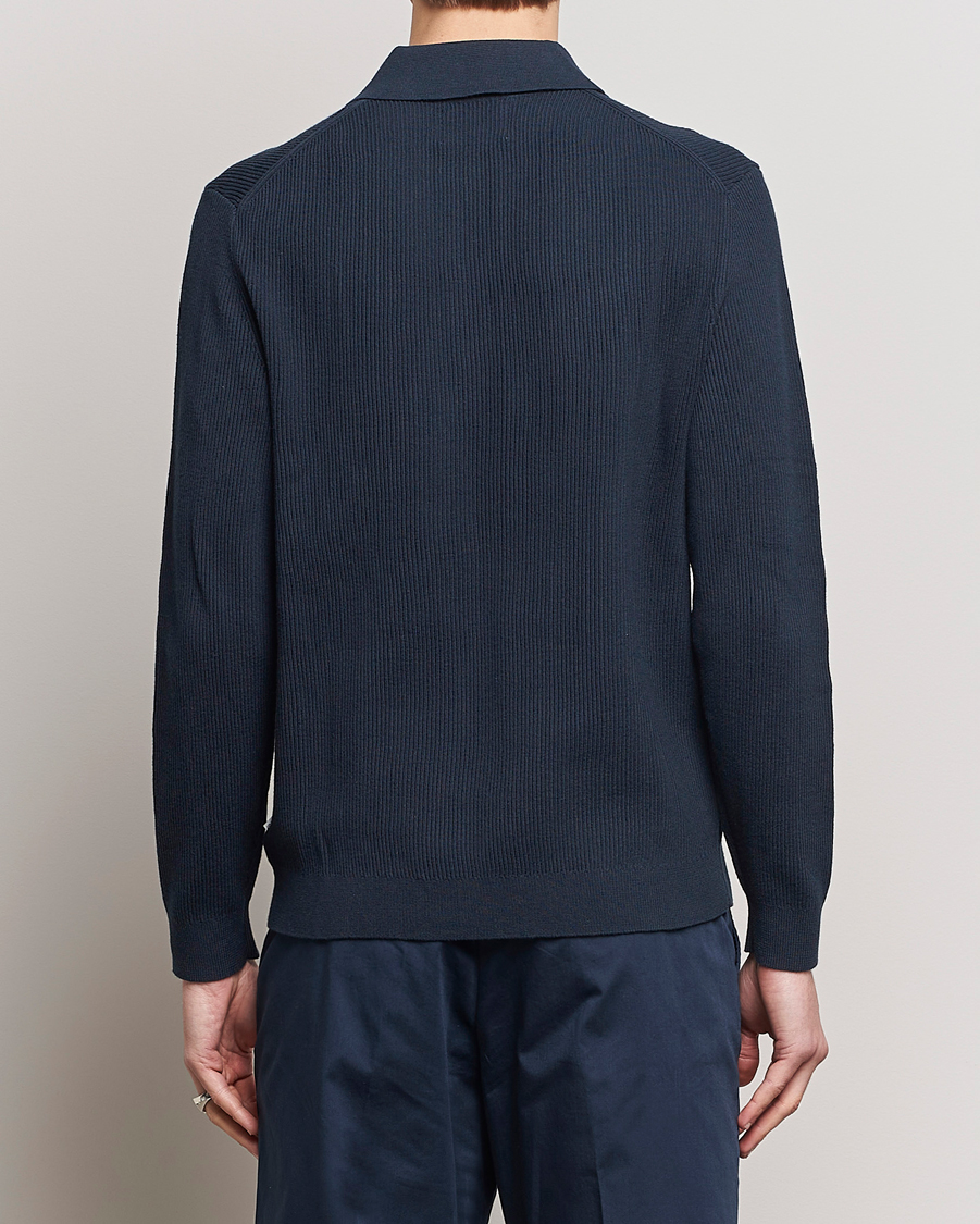 Homme | Pulls Et Tricots | NN07 | Hansie Knitted Half Zip Navy Blue