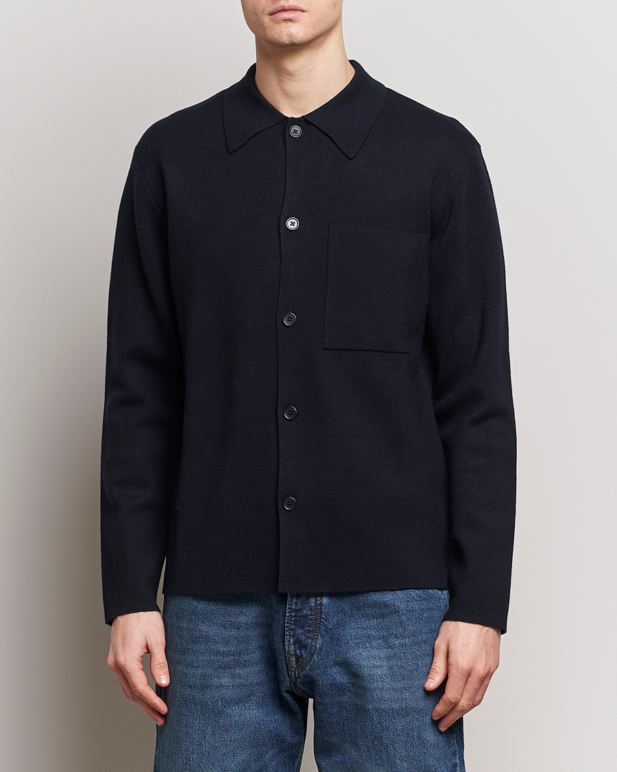 Homme | Pulls Et Tricots | NN07 | Jonas Cotton/Modal Cardigan Navy Blue
