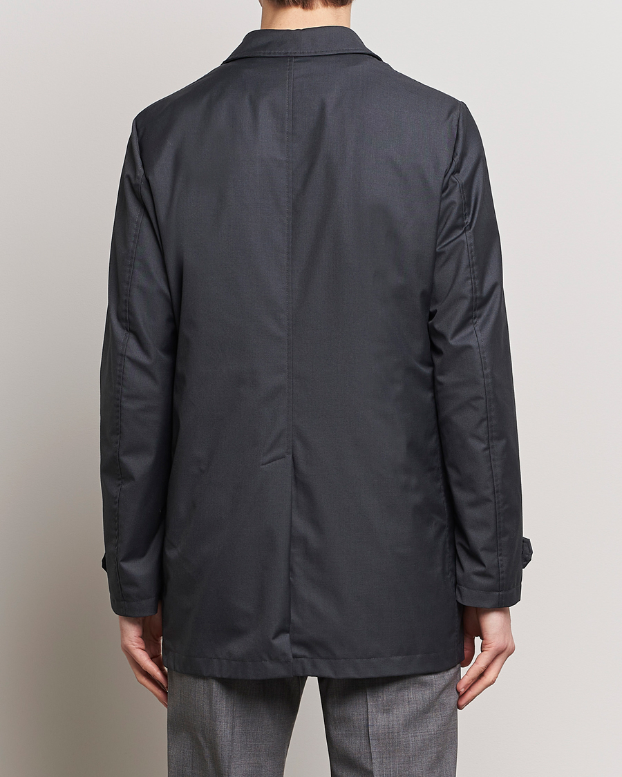 Homme | Manteaux Et Vestes | MooRER | Waterproof Detachable Liner Tech Coat Dark Grey