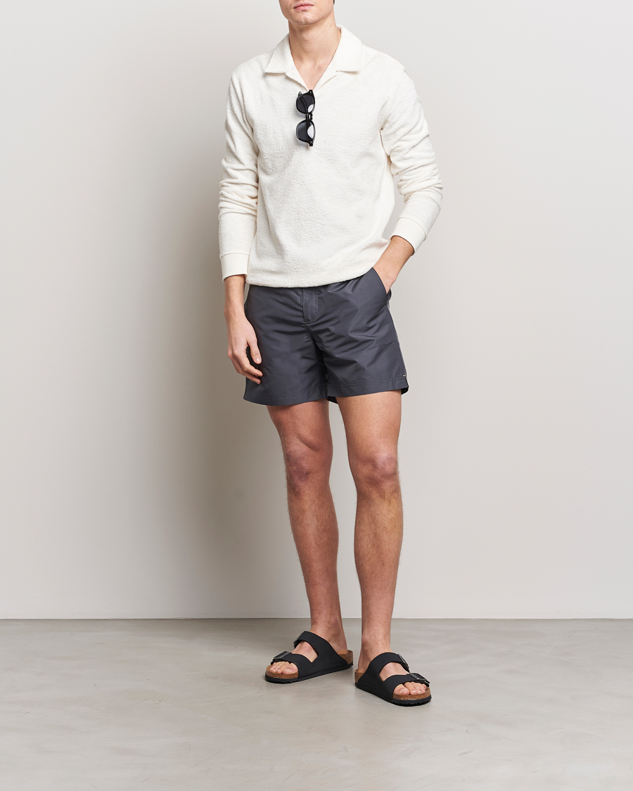 Homme | Maillots De Bain | Orlebar Brown | Bulldog Drawcord Swimshorts Piranha Grey