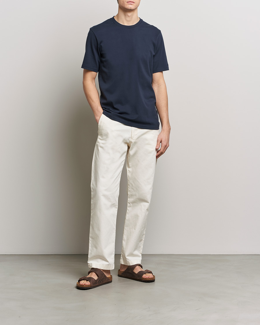 Homme | T-shirts | Orlebar Brown | Deckard Heavy T-Shirt Night Iris