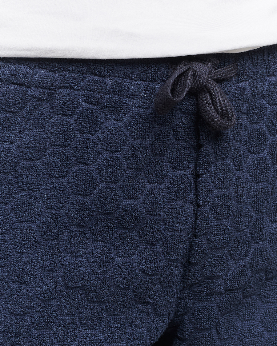 Homme | Shorts | Orlebar Brown | Trevorne Atom Towelling Shorts Night Iris