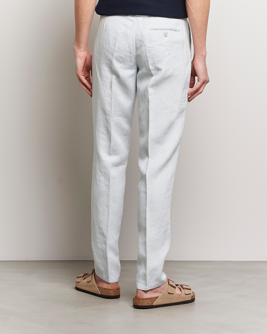 Homme | Pantalons | Orlebar Brown | Griffon Linen Trousers White Jade