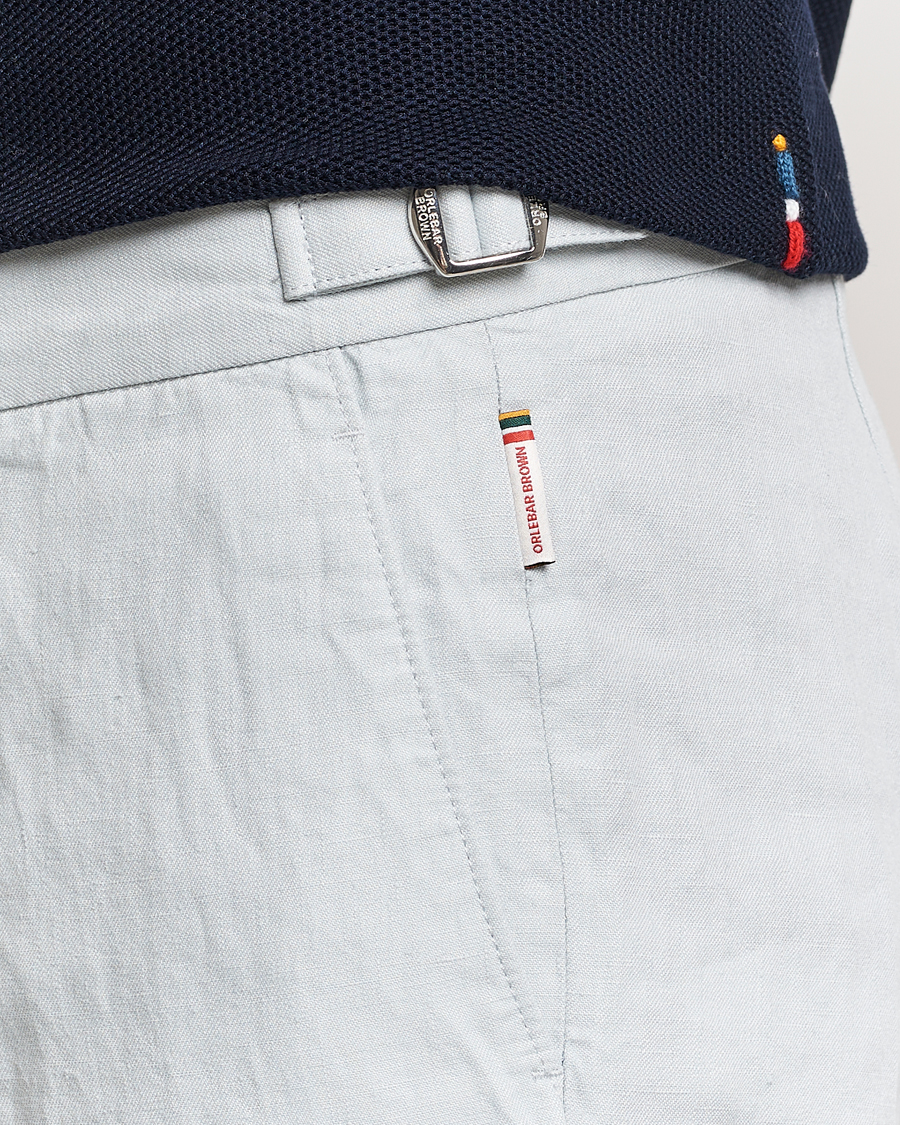 Homme | Pantalons | Orlebar Brown | Griffon Linen Trousers White Jade