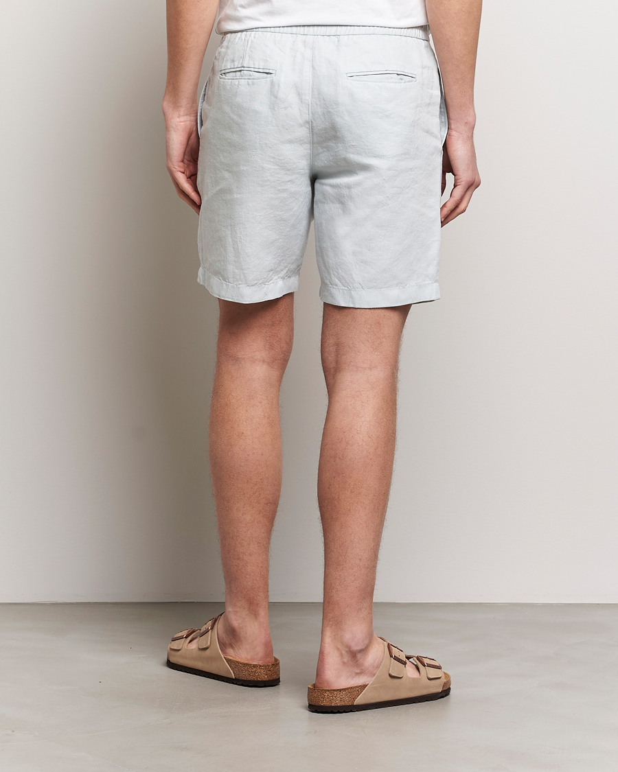 Homme | Shorts | Orlebar Brown | Cornell Linen Shorts White Jade