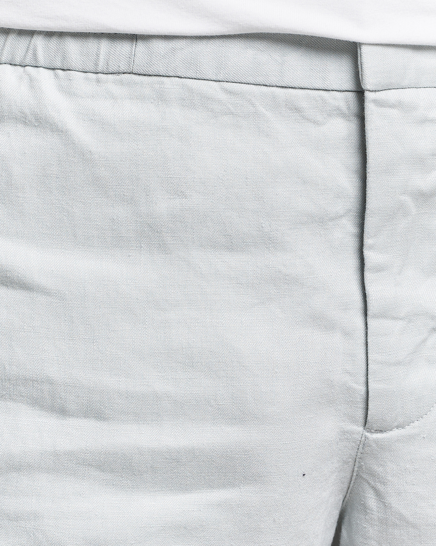 Homme | Shorts | Orlebar Brown | Cornell Linen Shorts White Jade