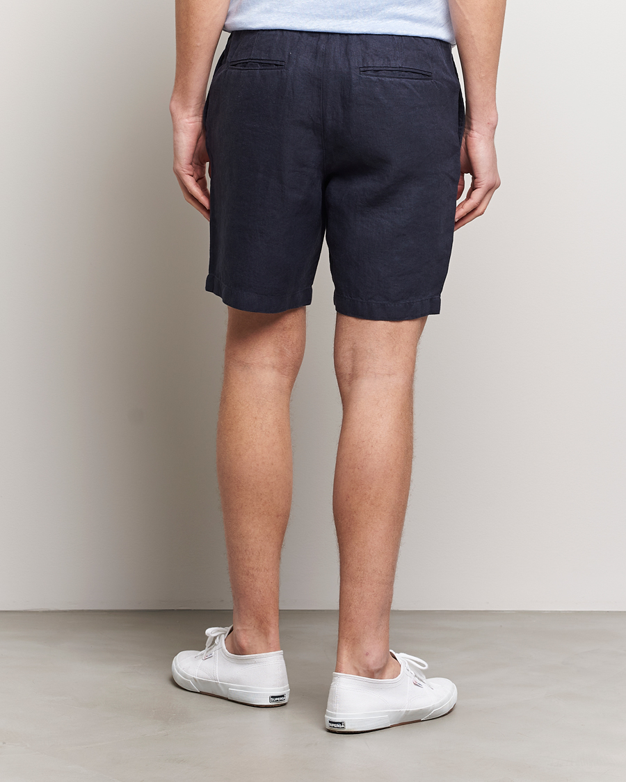 Homme | Shorts | Orlebar Brown | Cornell Linen Shorts Night Iris