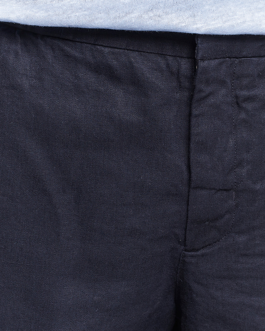 Homme | Shorts | Orlebar Brown | Cornell Linen Shorts Night Iris