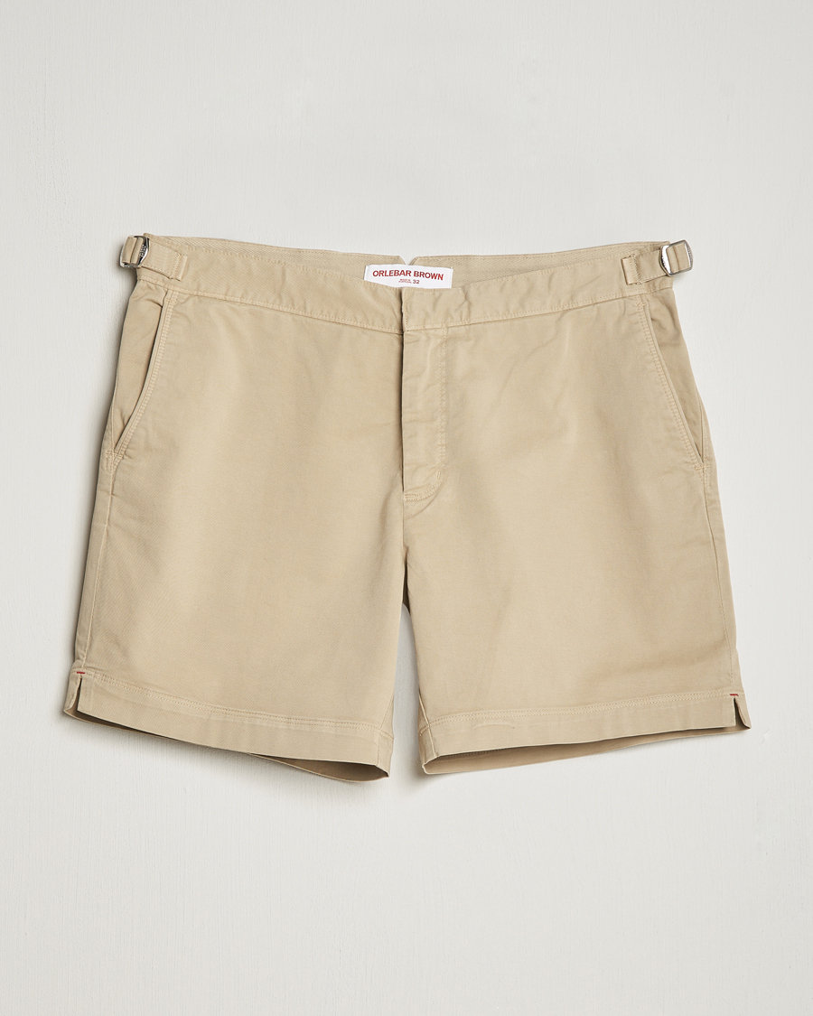 Homme | Pantalons | Orlebar Brown | Bulldog Cotton Stretch Twill Shorts Sanddune
