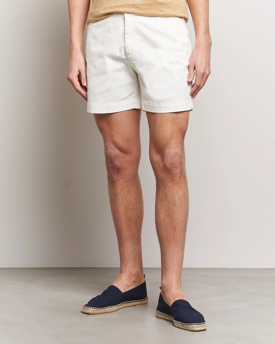 Homme | Pantalons | Orlebar Brown | Bulldog Cotton Stretch Twill Shorts Sea Mist