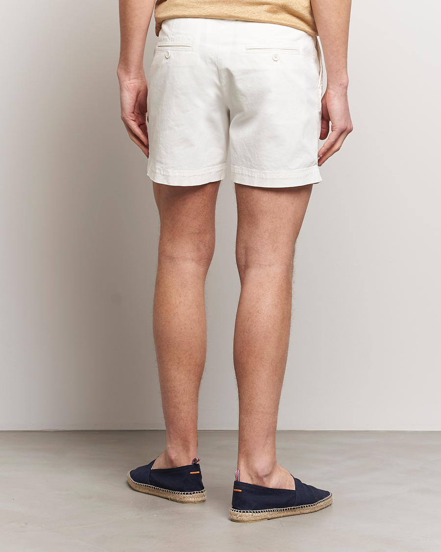 Homme | Pantalons | Orlebar Brown | Bulldog Cotton Stretch Twill Shorts Sea Mist