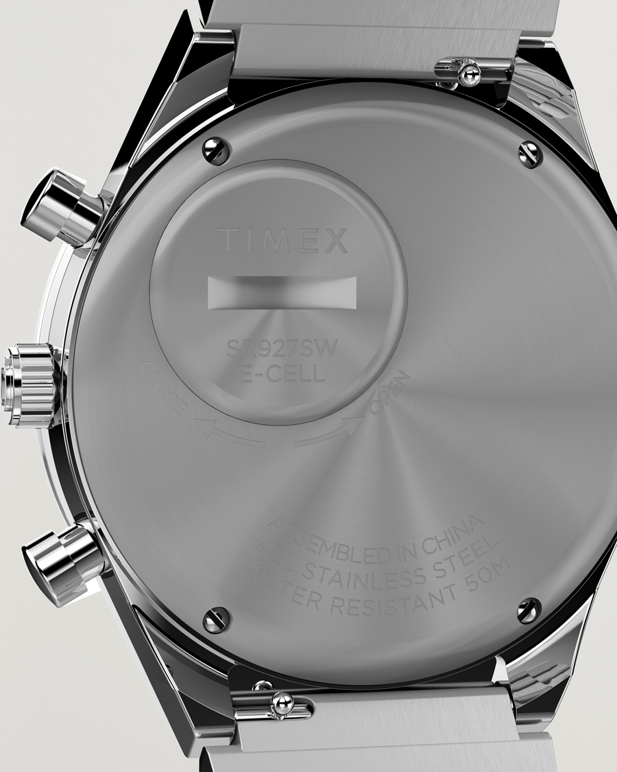 Homme | Timex Q Timex Chronograph 40mm White Dial | Timex | Q Chronograph 40mm White Dial