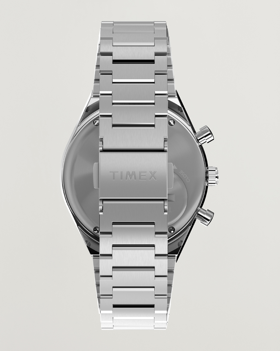 Homme | Timex Q Timex Chronograph 40mm White Dial | Timex | Q Chronograph 40mm White Dial