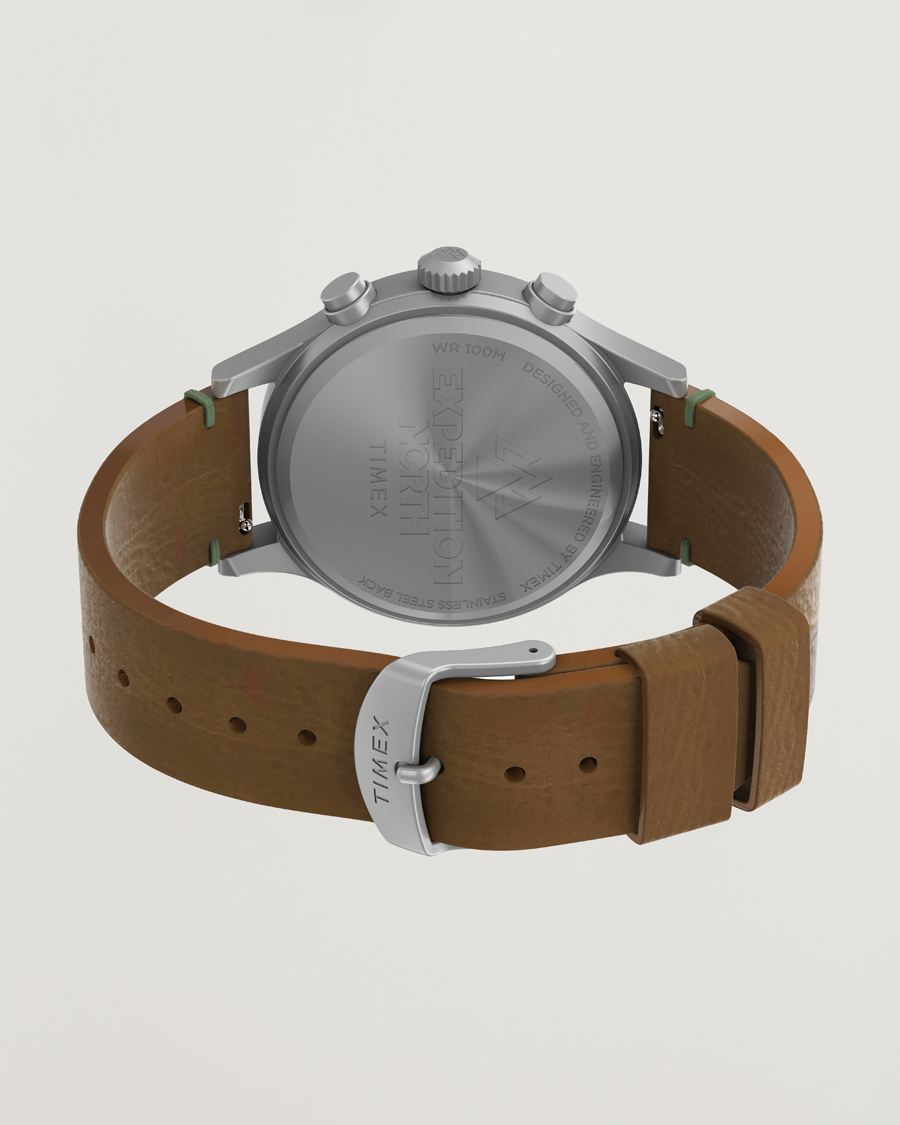 Homme | Timex Expedition North Sierra Chronograph 42mm Green Dial | Timex | Expedition North Sierra Chronograph 42mm Green Dial