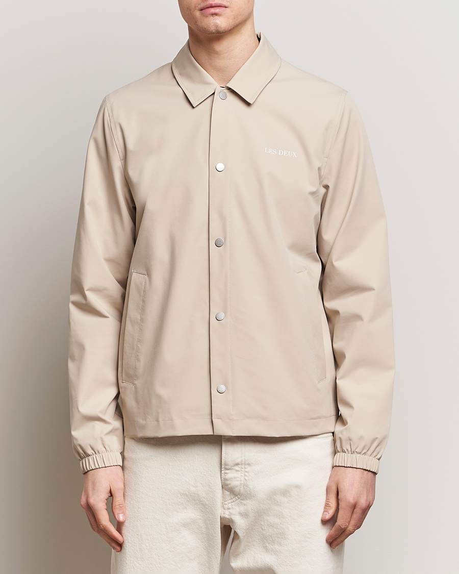 Homme | Manteaux Et Vestes | LES DEUX | Idris Coach Jacket Light Desert