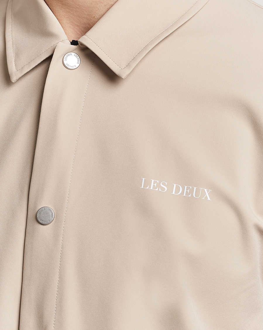 Homme | Manteaux Et Vestes | LES DEUX | Idris Coach Jacket Light Desert
