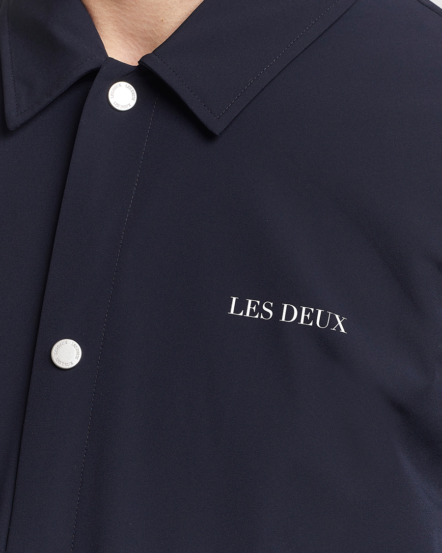 Homme | Manteaux Et Vestes | LES DEUX | Idris Coach Jacket Dark Navy