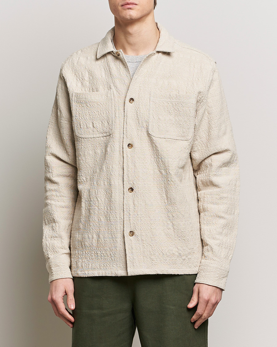 Homme | An Overshirt Occasion | LES DEUX | Isaac Overshirt Ivory