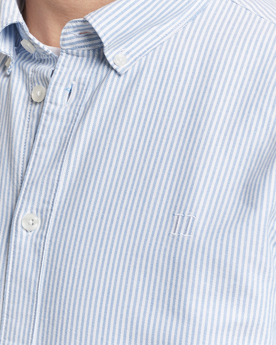 Homme | Chemises | LES DEUX | Kristian Oxford Shirt Light Blue/White