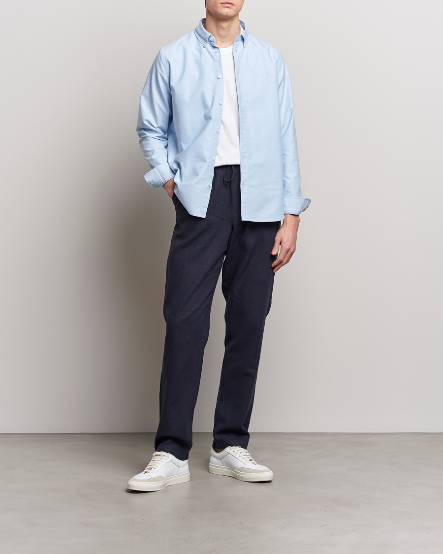 Homme | Chemises | LES DEUX | Kristian Oxford Shirt Light Blue