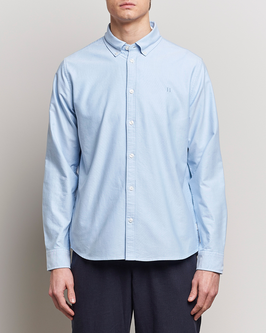 Homme | Chemises Oxford | LES DEUX | Kristian Oxford Shirt Light Blue