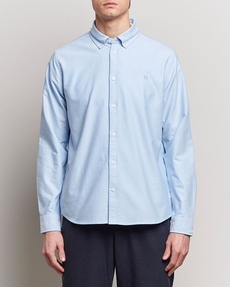Homme | Chemises | LES DEUX | Kristian Oxford Shirt Light Blue