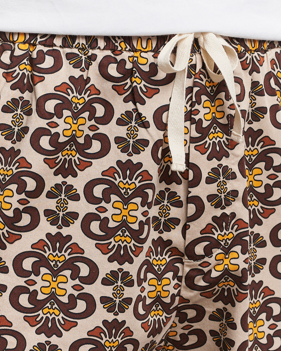 Homme | Shorts | LES DEUX | Hendrix Printed Shorts Light Sand