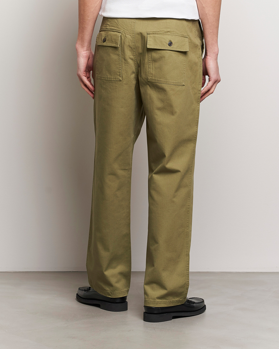 Homme | Pantalons | LES DEUX | Lester Fatigue Pants Surplus Green