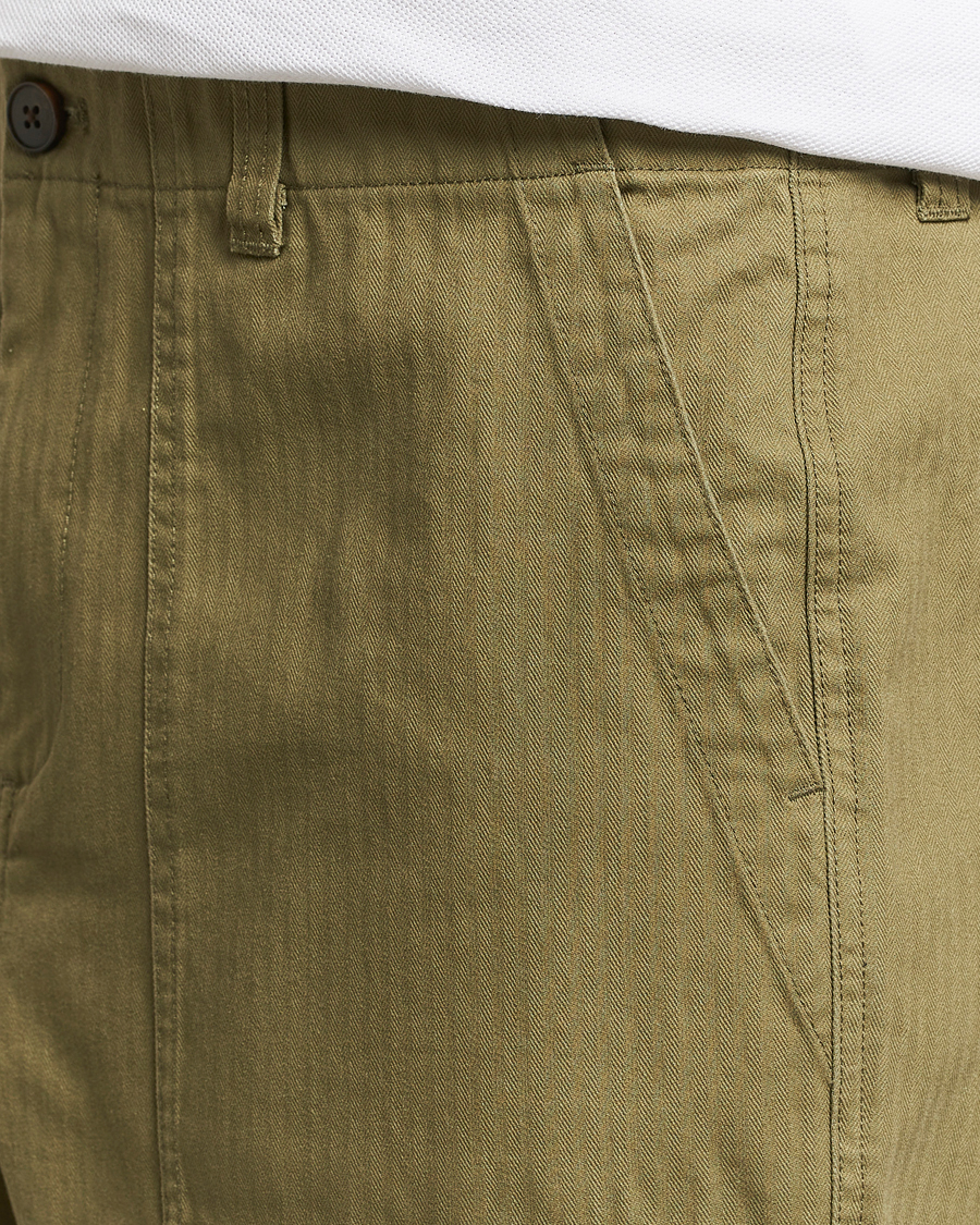 Homme | Pantalons | LES DEUX | Lester Fatigue Pants Surplus Green