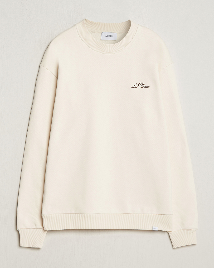 Homme | Pulls Et Tricots | LES DEUX | Crew Sweatshirt Light Ivory