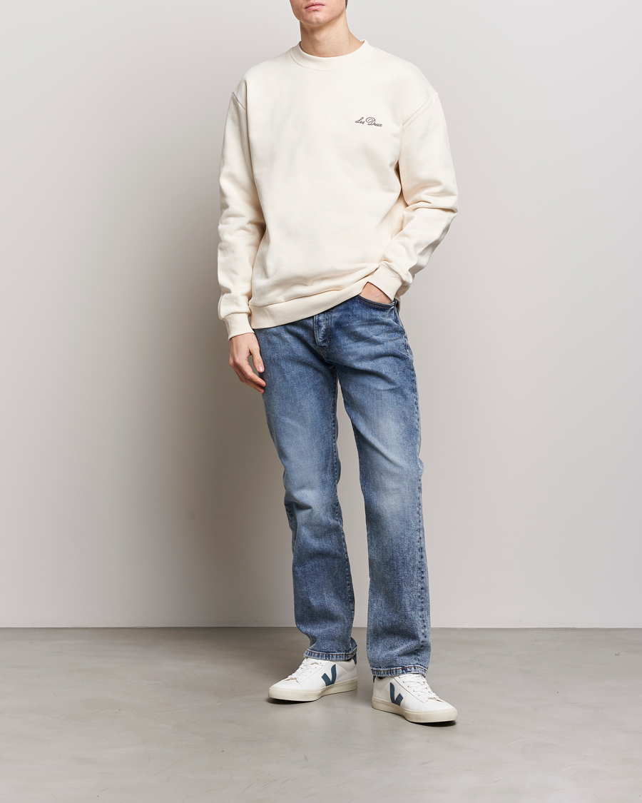 Homme | Pulls Et Tricots | LES DEUX | Crew Sweatshirt Light Ivory