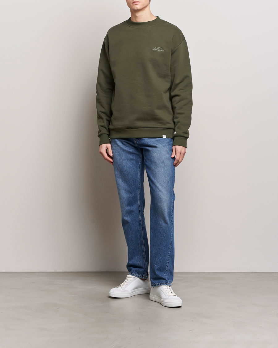 Homme | Pulls Et Tricots | LES DEUX | Crew Sweatshirt Forrest Green