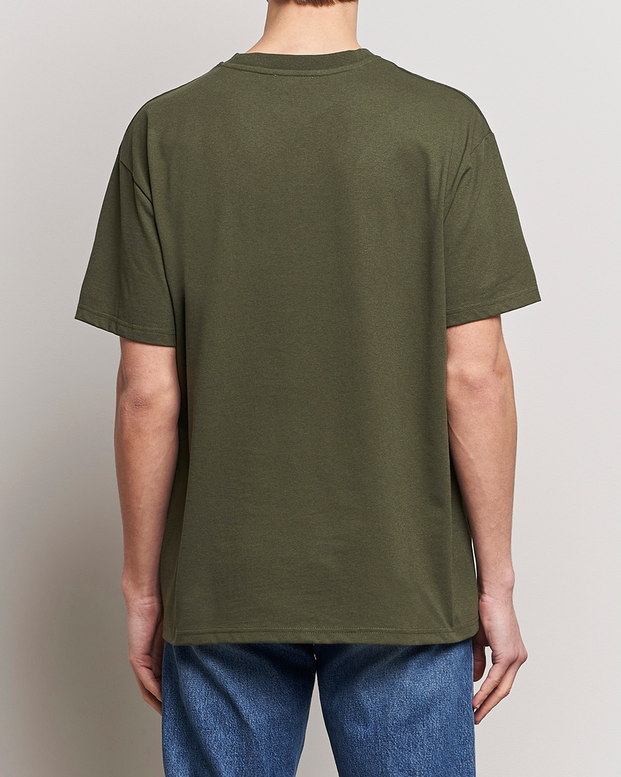 Homme | T-shirts | LES DEUX | Crew T-Shirt Forrest Green