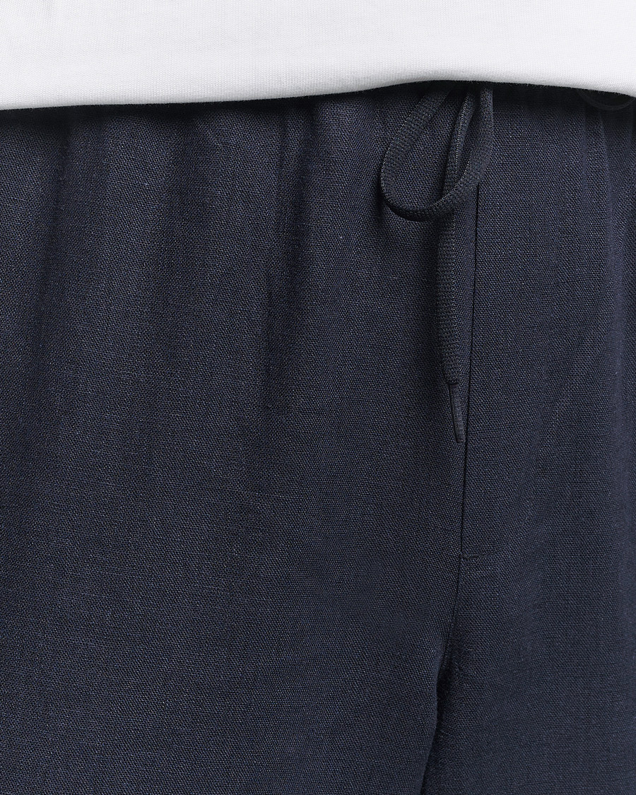 Homme | Pantalons | LES DEUX | Patrick Linen Pants Dark Navy