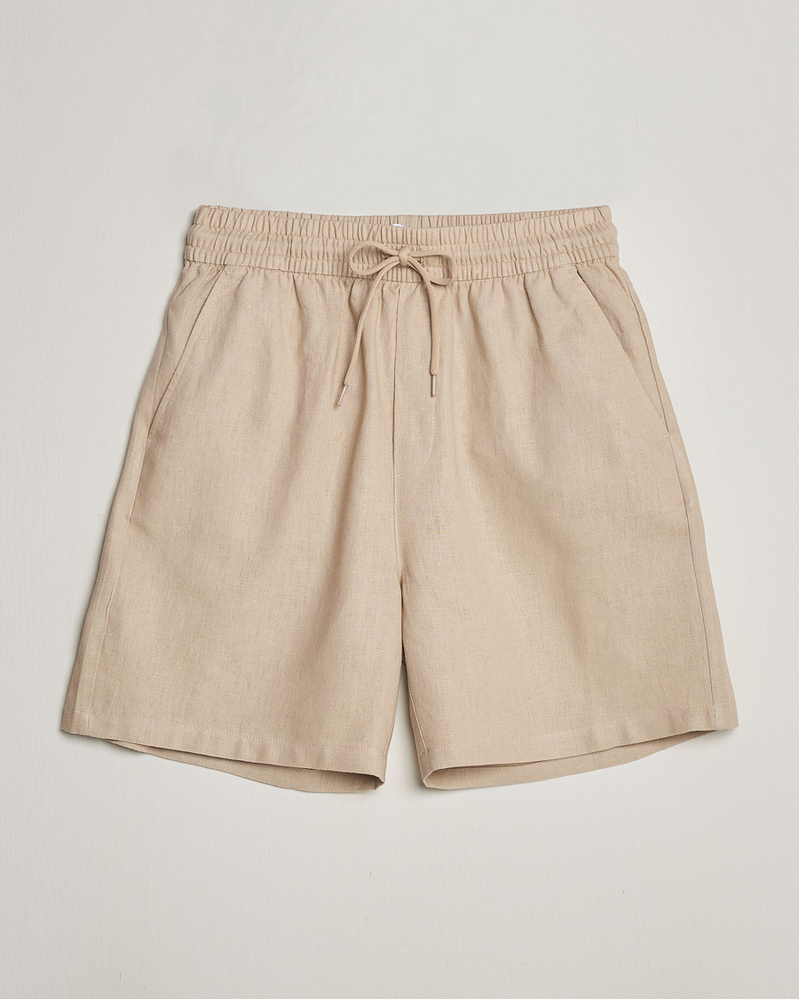 Homme | Shorts | LES DEUX | Otto Linen Shorts Light Desert Sand