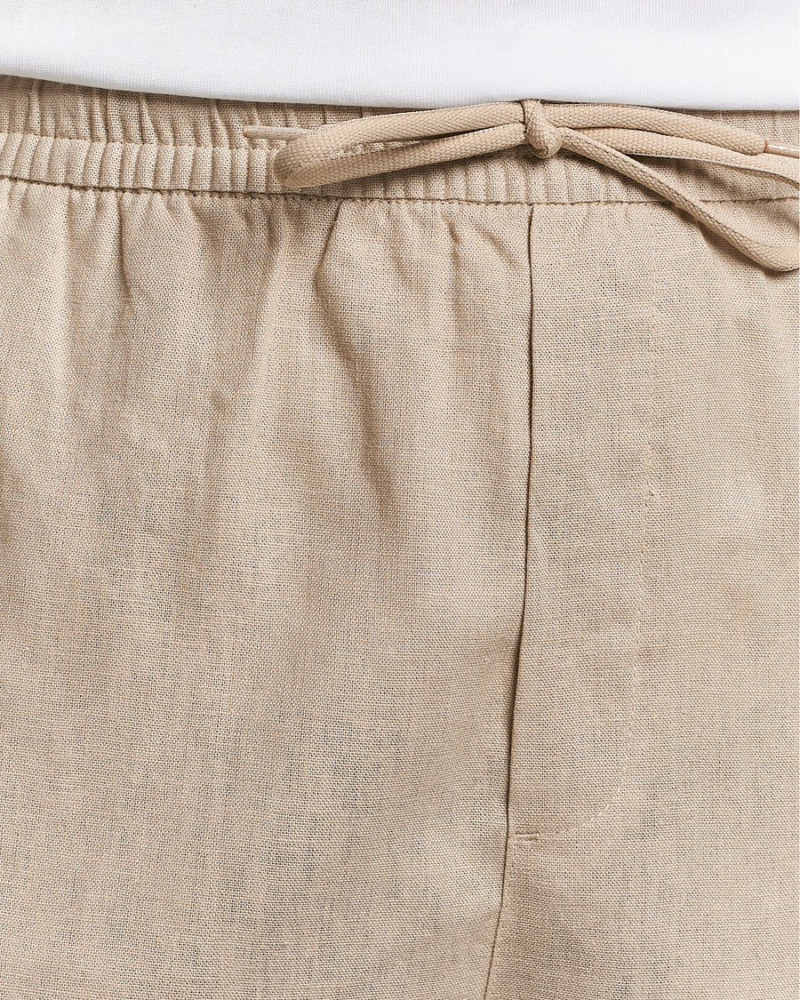 Homme | Shorts | LES DEUX | Otto Linen Shorts Light Desert Sand