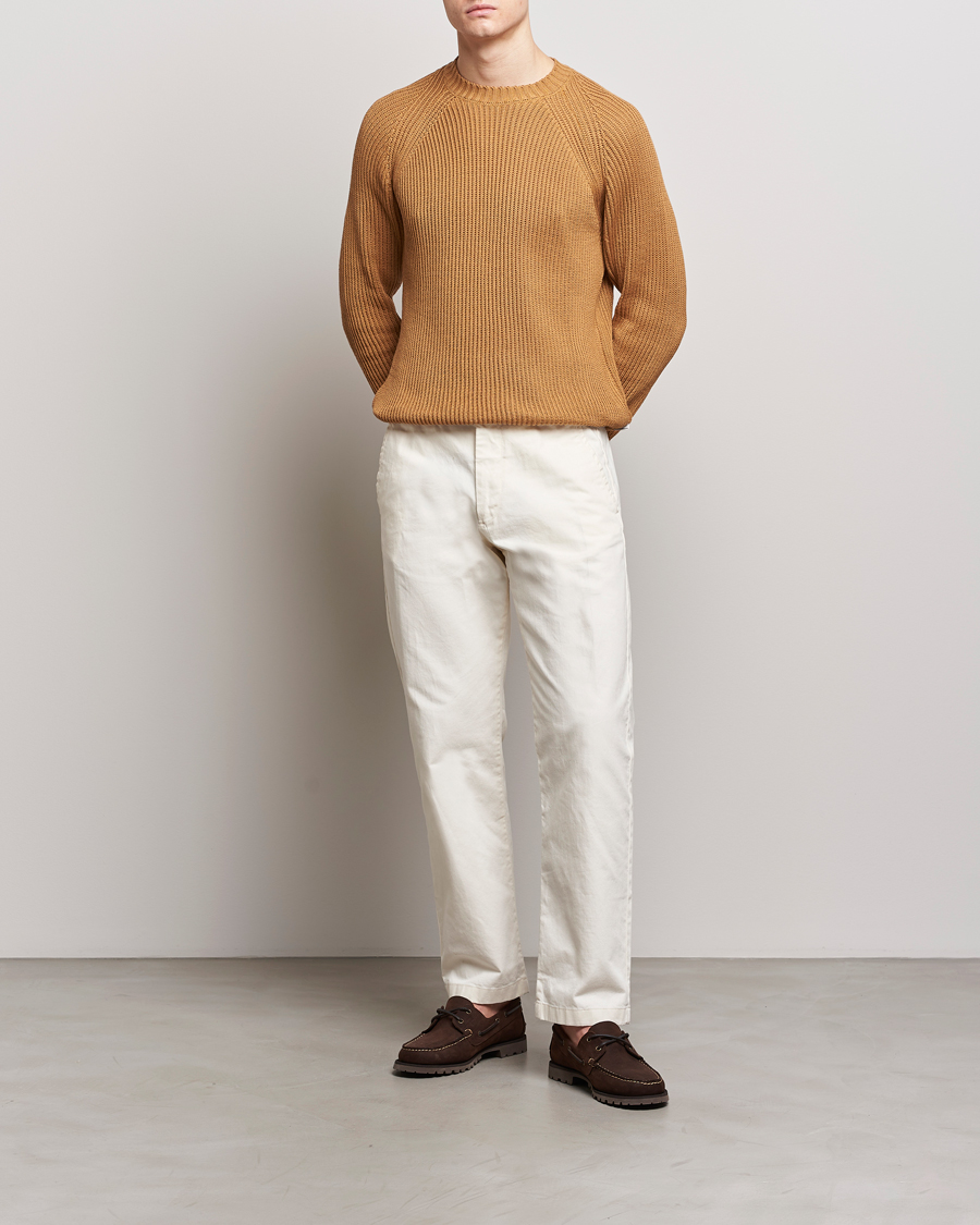 Homme | Pulls Et Tricots | Peregrine | Harry Organic Cotton Sweater Amber