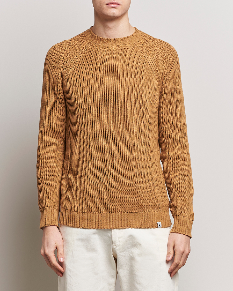 Homme | Pulls Et Tricots | Peregrine | Harry Organic Cotton Sweater Amber