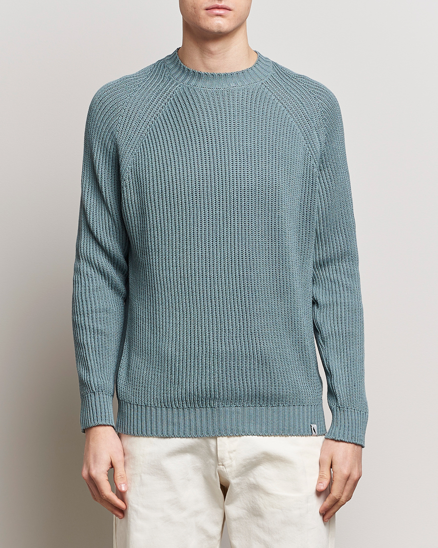 Homme | Vêtements | Peregrine | Harry Organic Cotton Sweater Lovat