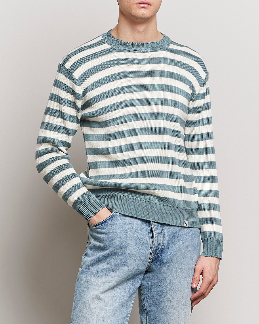 Homme | Peregrine | Peregrine | Richmond Organic Cotton Sweater Lovat