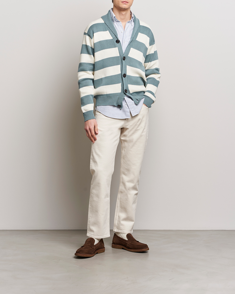 Homme | Pulls Et Tricots | Peregrine | Richmond Organic Cotton Cardigan Lovat