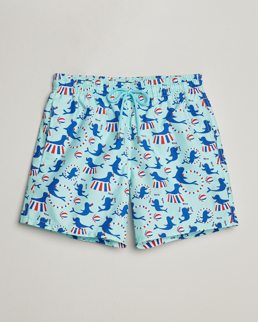 Homme | Maillots De Bain | Vilebrequin | Moorea Printed Swimshorts Thalessa