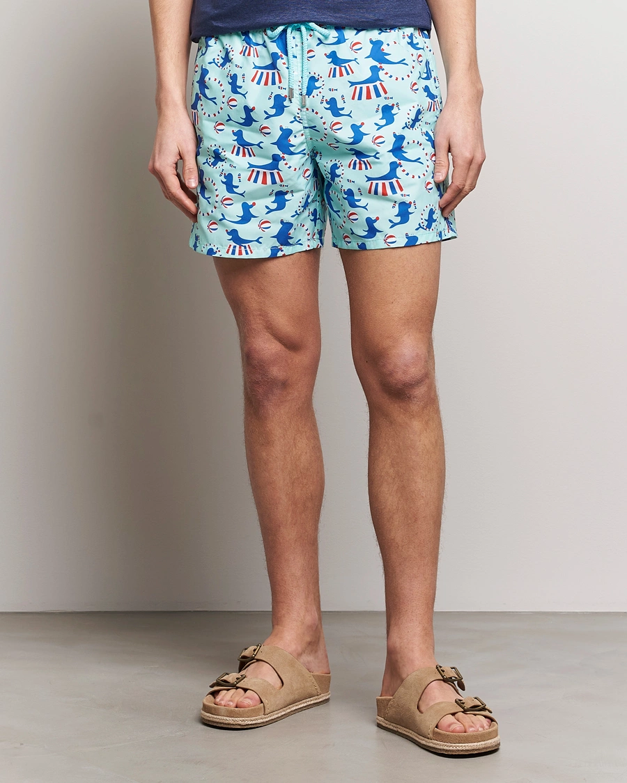 Homme |  | Vilebrequin | Moorea Printed Swimshorts Thalessa
