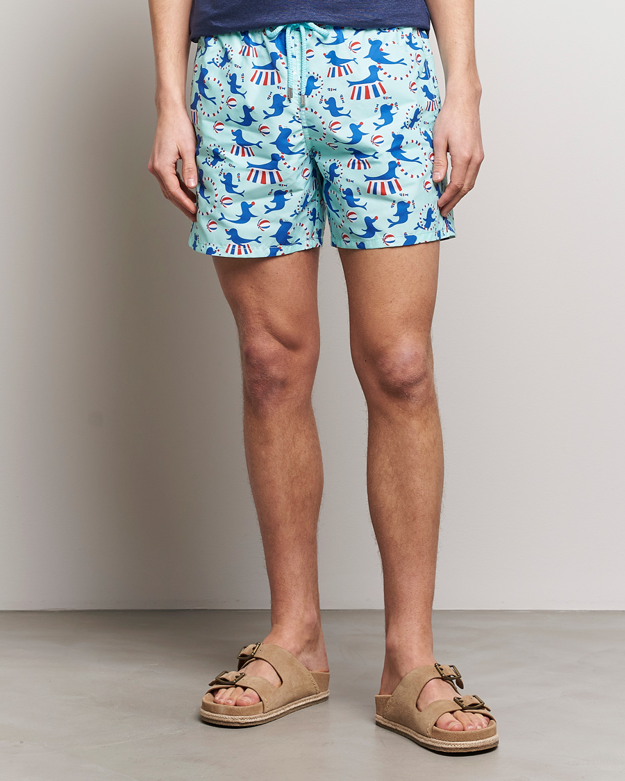 Homme | Maillots De Bain | Vilebrequin | Moorea Printed Swimshorts Thalessa